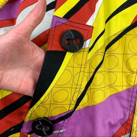 Carole  Little Multi Coloured Lightweight Jacket - Picture 4 of 9